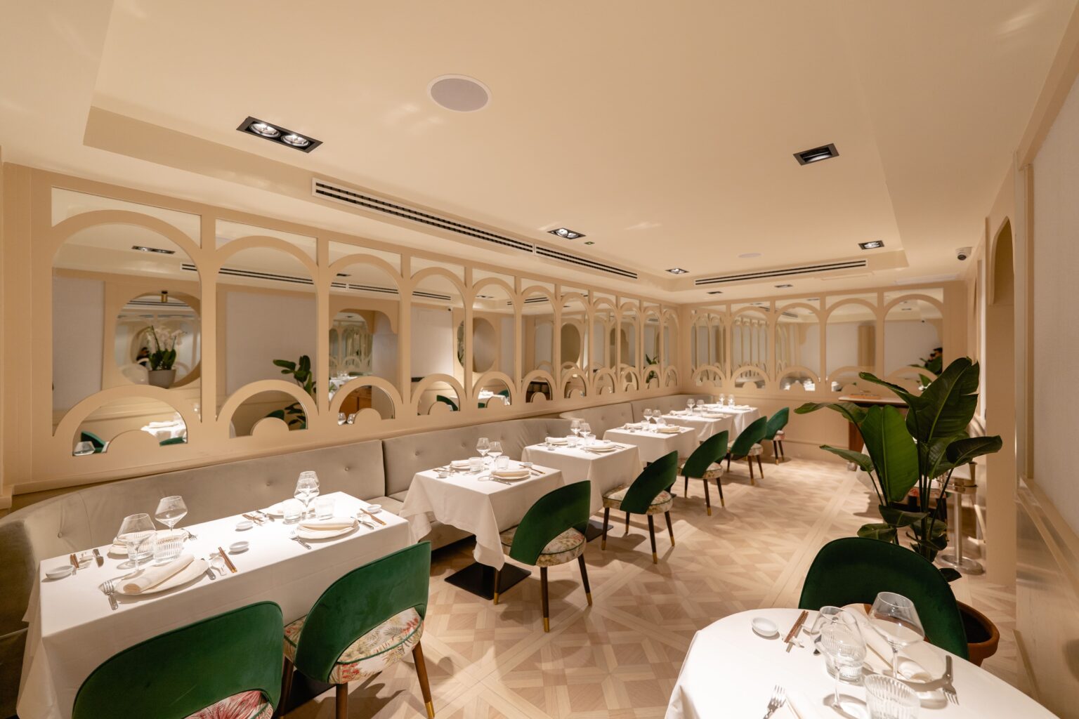 Maison Li, Alicante. La sala del restaurante