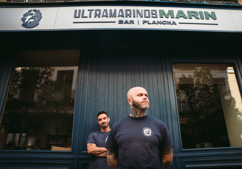 Ultramarinos Marín — entrada